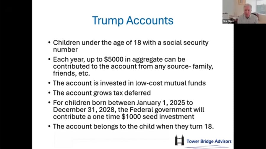 Trump Accounts Outlined